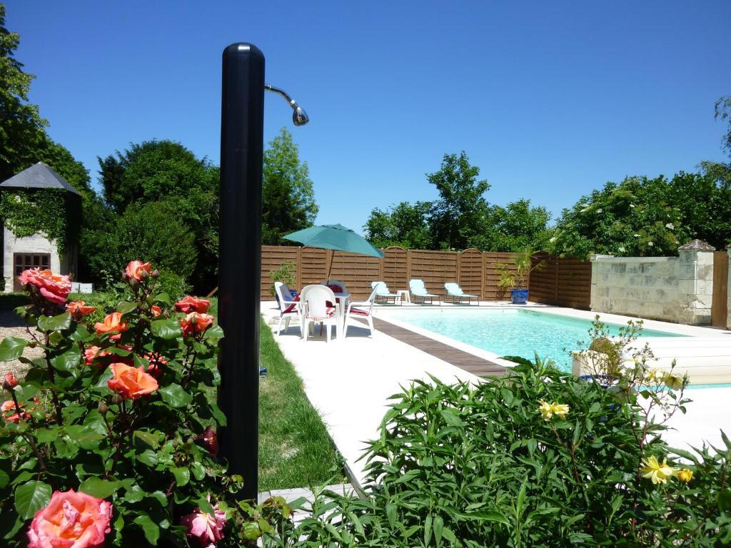 Bed and Breakfast Demeure De Beaulieu Le Coudray-Macouard Zewnętrze zdjęcie